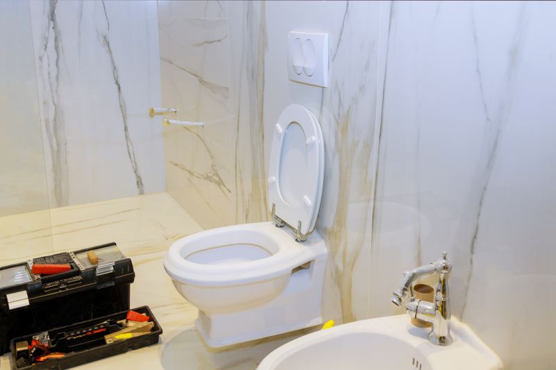 Toilet Replacements - Before and After